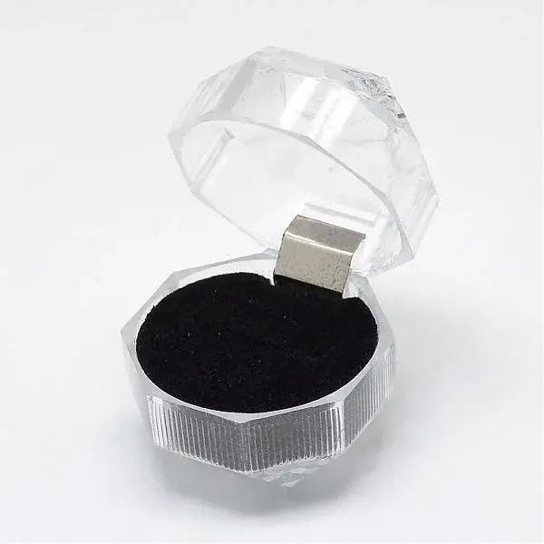 Transparent Plastic Ring Boxes