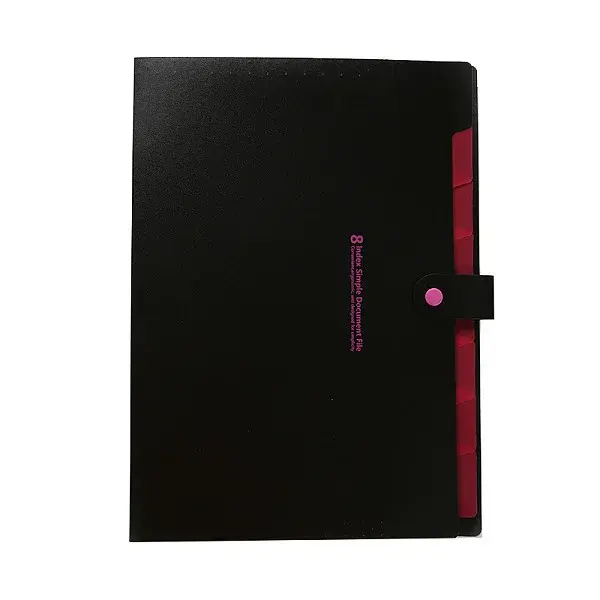 PP 8 Pockets Expanding File Folder