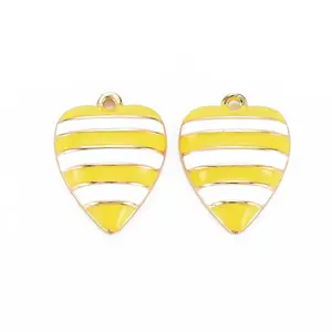 Brass Enamel Pendants