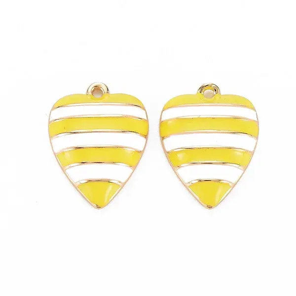 Brass Enamel Pendants