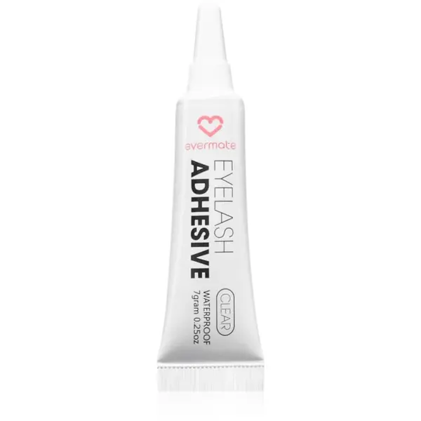 Diva & Nice Cosmetics Clear-White transparentní lepidlo na umělé řasy 7 g