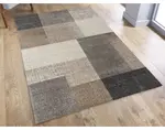 Koberec Thales 120x160 cm, béžové kocky%