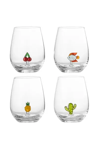 Bloomingville Sada skleniček Bloomingville Misa 560 ml 4-pack