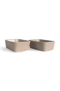 Sagaform  Žáruvzdorná miska  Flora 2-pack