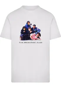Merchcode Tričko 'The Breakfast Club'  zmiešané farby / biela