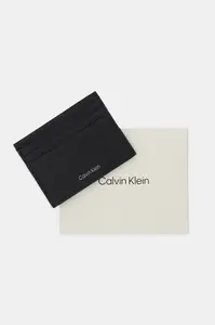 Calvin Klein  Kožené pouzdro na karty