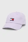 Tommy Jeans Bavlněná baseballová čepice Tommy Jeans