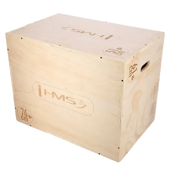 HMS PLYO BOX DSC01 - hnědý