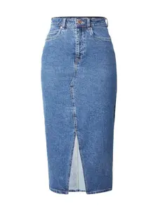 VERO MODA Sukňa 'VMVERI'  modrá / modrá denim
