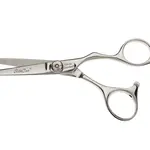 Kadeřnické nůžky Olivia Garden SilkCut Shear 5,5" - stříbrné (5.50) + dárek zdarma