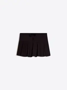 Bershka Sukňa  čierna