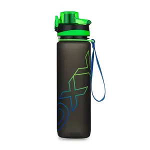 OXY LiFE fľaša na pitie Black Green, 1000 ml