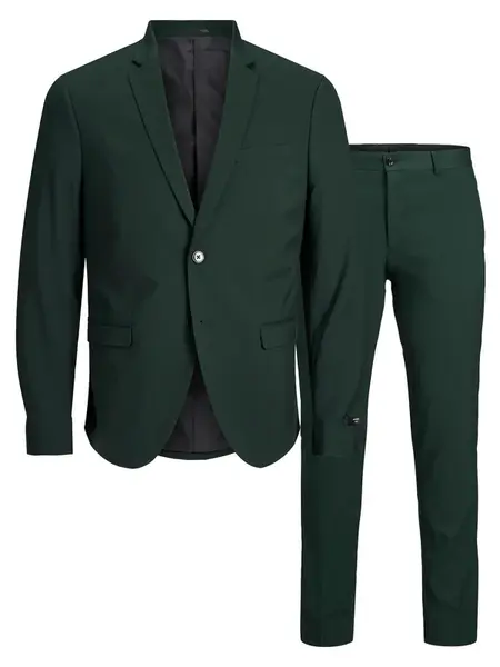 Jack & Jones Premium Oblek 'COSTA'  tmavozelená