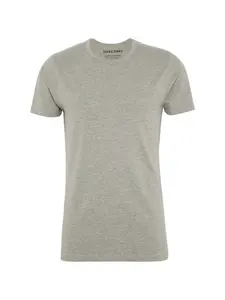 JACK & JONES Tričko  sivá melírovaná