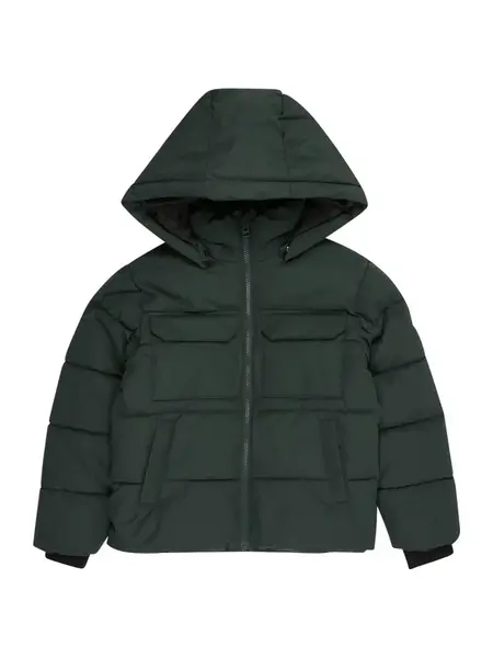 Only & Sons Junior Prechodná bunda 'OSJElijah'  tmavozelená