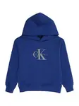 Calvin Klein Jeans Mikina  námornícka modrá / sivá