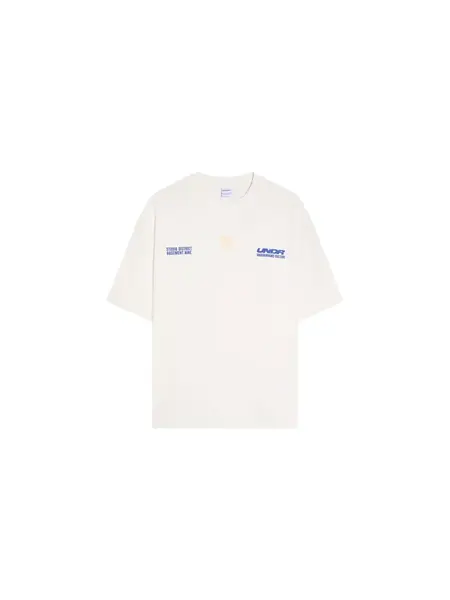 Bershka Tričko  modrá / šedobiela
