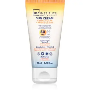 IDC Institute Sun Cream voděodolný krém na opalování SPF 50 50 ml
