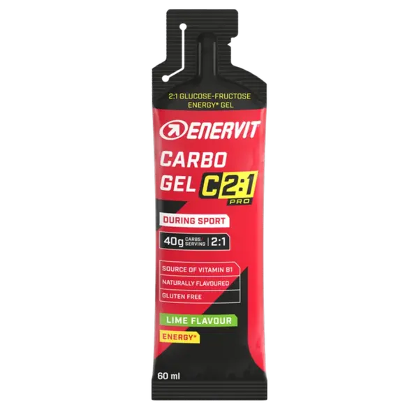 Enervit Carbo Gel C2:1 60ml - limetka