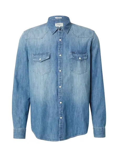 Pepe Jeans Košeľa  modrá denim