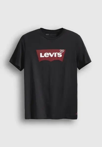 LEVI'S ® Tričko  červená / čierna
