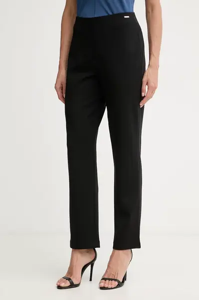 Calvin Klein kalhoty dámské s viskózou