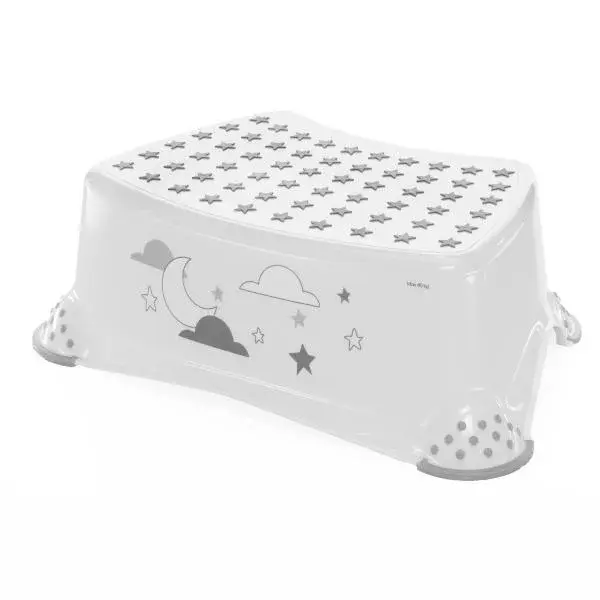 Stupínek k WC/umyvadlu "Moon", White