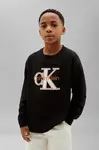 Calvin Klein Jeans  mikina dětská bavlněná