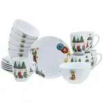 Creatable SNÍDAŇOVÁ SOUPRAVA Luna Socken 18dílné