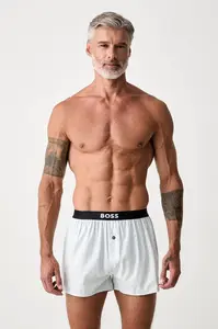 BOSS  boxerky pánské bavlněné 2P Boxer Shorts EW 2-pack