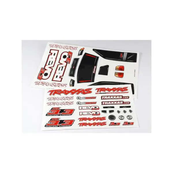 Traxxas samolepky: Revo 3.3
