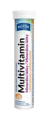 Biotter Multivit 20 šumivých tablet