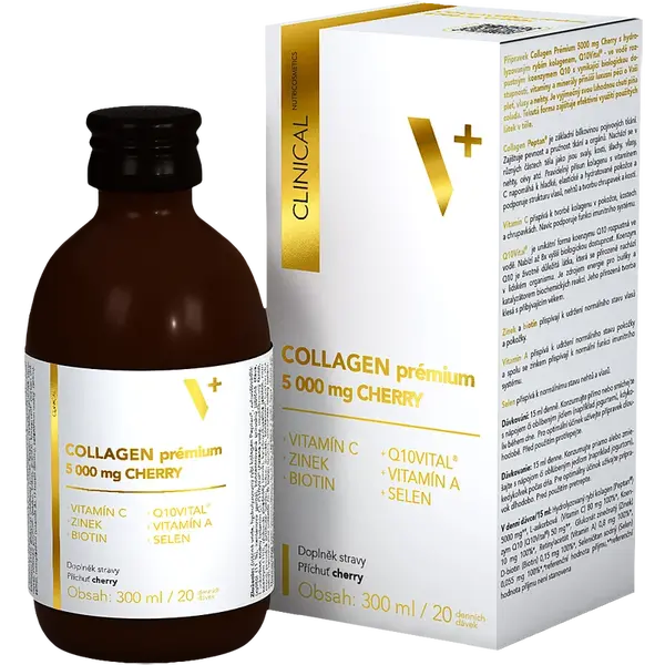 CLINICAL Collagen prémium 5000 mg cherry 300 ml