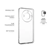 Zadní TPU gelové pouzdro FIXED pro Honor X50, čirá