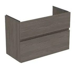 Ideal Standard Finesse - Umývadlová skrinka, 80x38x55 cm, 2 zásuvky, Dark Elm E3380UR