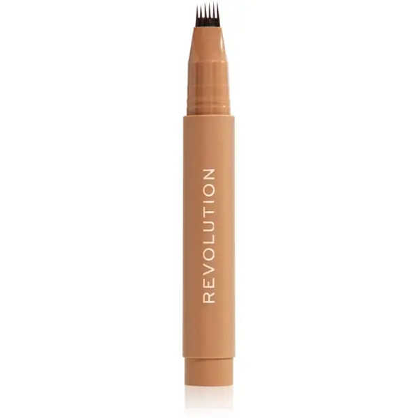 Makeup Revolution Instant Brow Hair fix na obočí odstín Cool Brown 1.8 ml