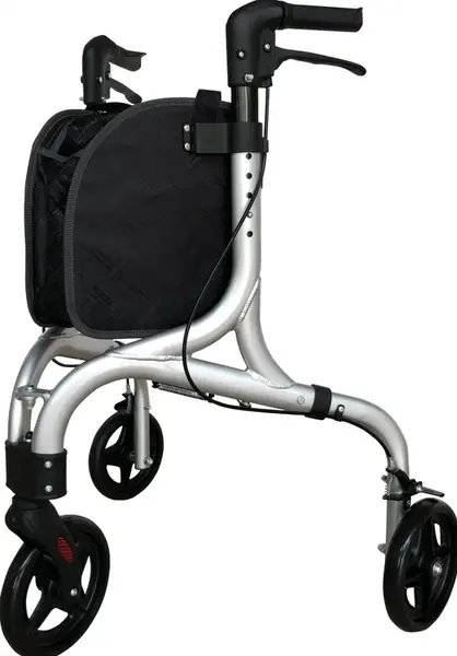 Trojkolesové chodítko Geneva Premium 622, strieborné
