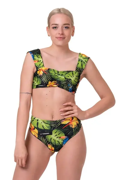 Nebbia High-Energy retro bikini top 553 , S, zelená