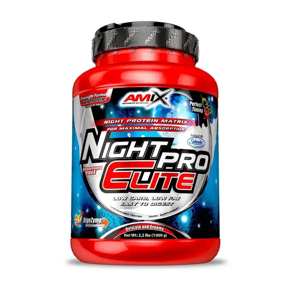 AMIX Night PRO Elite, 1000g, Strawberry