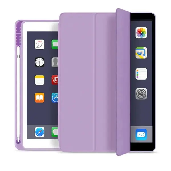 Pouzdro Tech-Protect SC Pen pro Apple iPad Air 4 2020 / 5 2022 / 6 2024 / 7 2025 / 8 2026, fialové