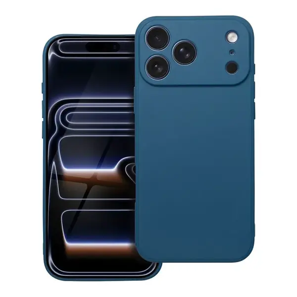 Matt obal, iPhone 17 Pro Max, modrý