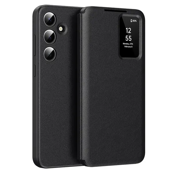 Techsuit SmartView, Samsung Galaxy S24 Plus, černé