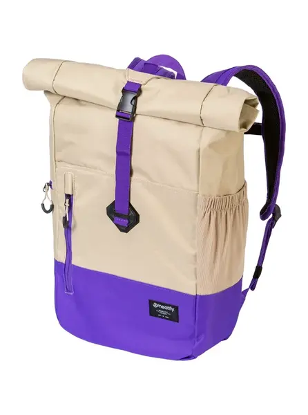 Meatfly batoh Holler Cream/Violet 28 L | Písková | Objem 28 L
