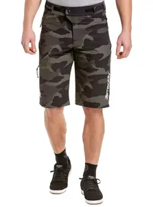 Meatfly pánské bike šortky Brake Rampage Camo | Maskáč | Velikost XL