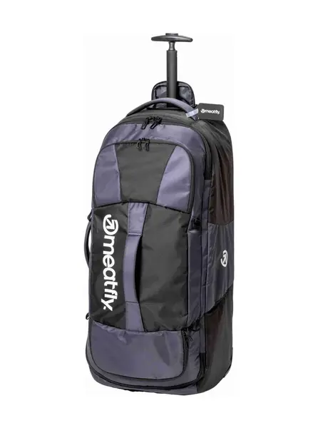 Meatfly kufr Austin Heather Charcoal Grey 100 L | Šedá | Objem 100 L