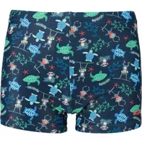 AQUOS FAJER Chlapčenské plavky, tmavo modrá, veľkosť 140-146