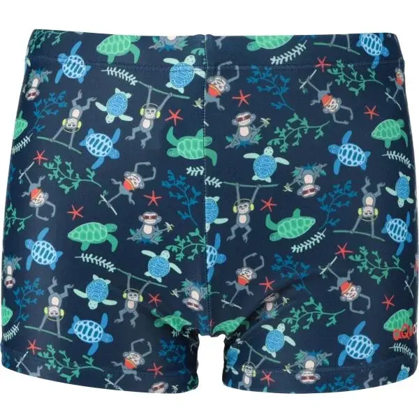 AQUOS FAJER Chlapčenské plavky, tmavo modrá, veľkosť 140-146