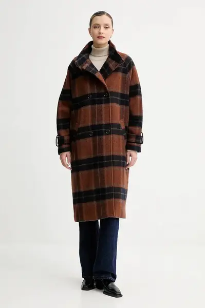 Kabát s příměsí vlny Sessun