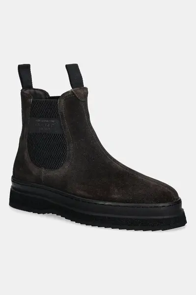 Semišové kotníkové boty Gant Blistown pánské, hnědá barva, 31653138