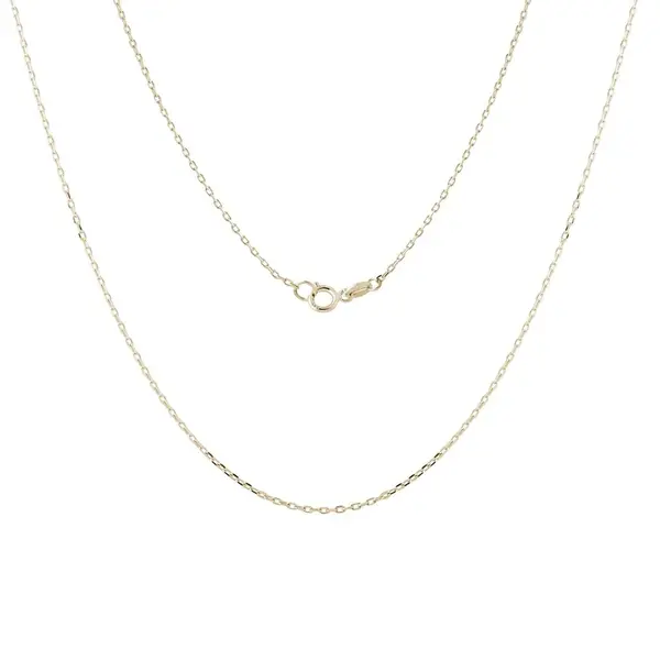 Řetízek typu ankr 28 v délce 50 cm ze žlutého zlata KLENOTA